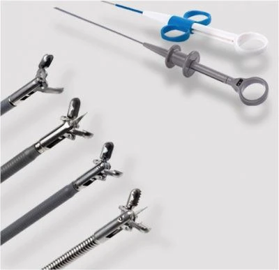 Endoscopie gecoate ovale biopsie tang zonder naald